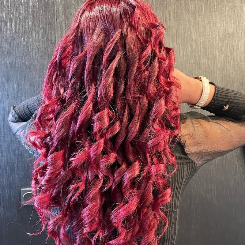 Coloración fantasía en una peluquería en Lugo